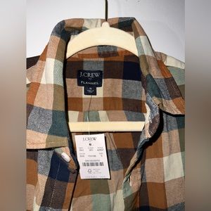 J.Crew New Flannel size Small